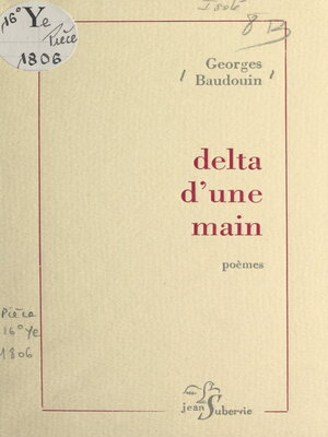 cover image of Delta d'une main
